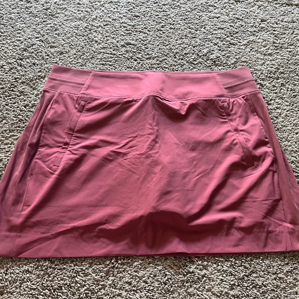 Pink workout skort